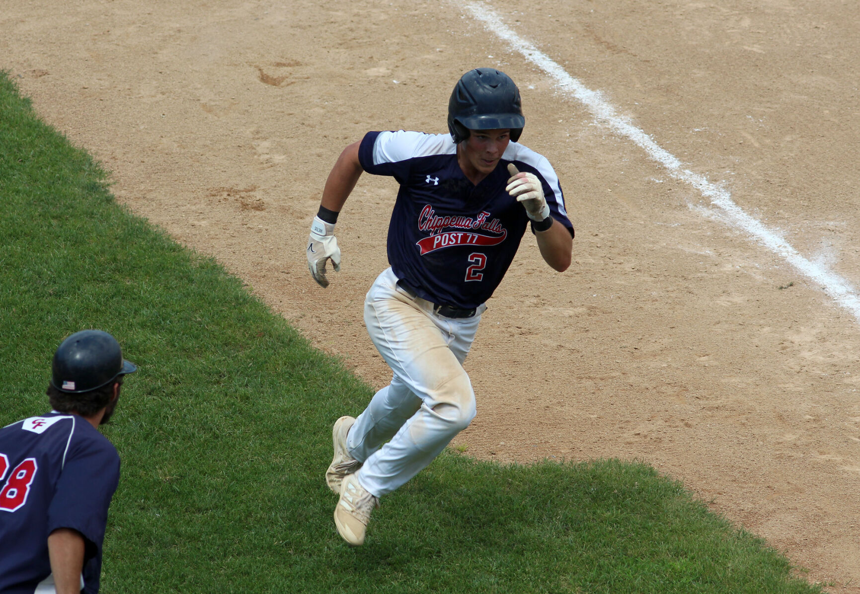 Chippewa Falls Post 77 senior legion baseball vs Superior Post 435 7-19-22